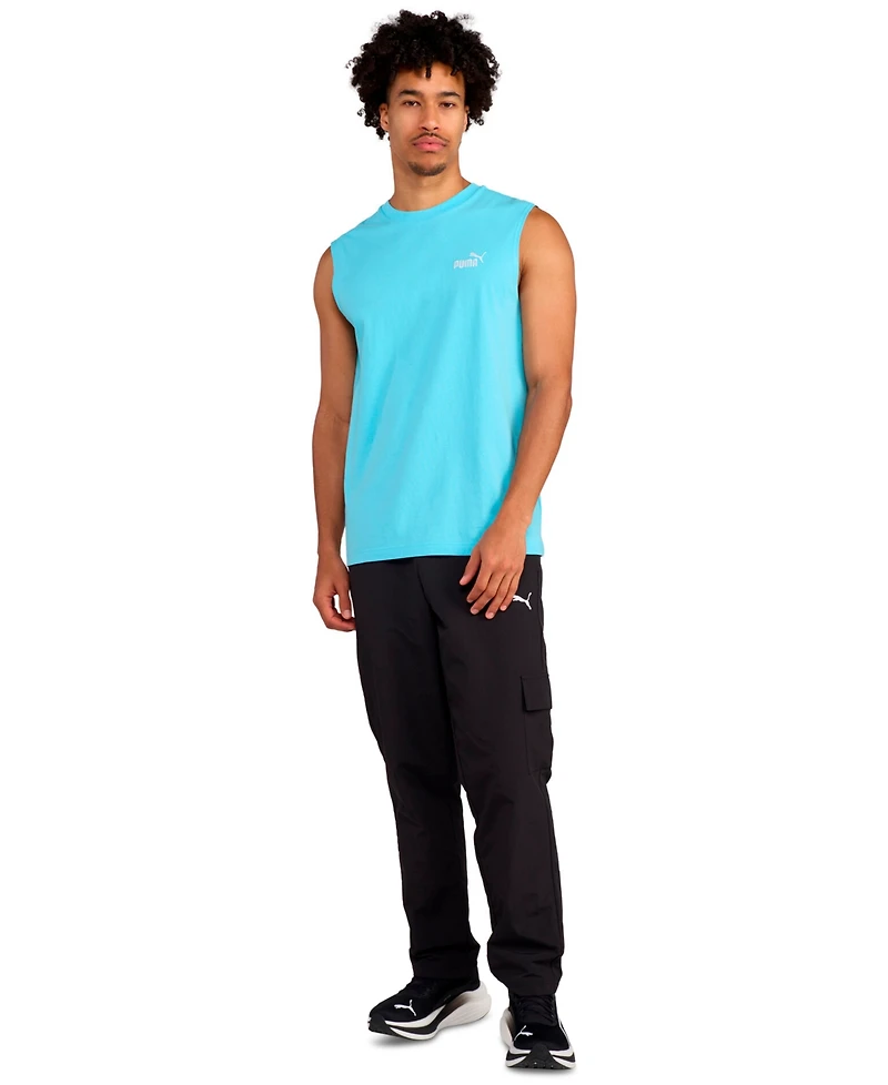 Puma Men's Sleeveless Logo Tank Top