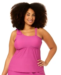 Raisins Curve Plus Marita Asymmetrical Swim Tankini Top