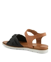 Spring Step Nihira Women's Flat Sandal with Tubular Leather Upper