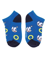 Sonic the Hedgehog Characters 6-Pack of Kids' Ankle Socks