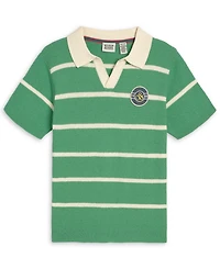 Scotch & Soda Boys' 8-16 Striped Short-Sleeve Polo Shirt