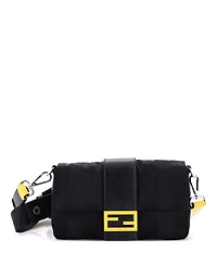 Pre-Owned Fendi Medium Baguette Convertible Belt Bag Printed Nylon