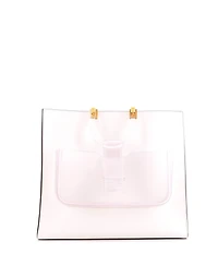 Pre-Owned Fendi Large Sunshine Pocket Shopper Tote Leather with Pvc