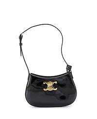 Pre-Owned Celine Medium Triomphe Tilly Bag Patent