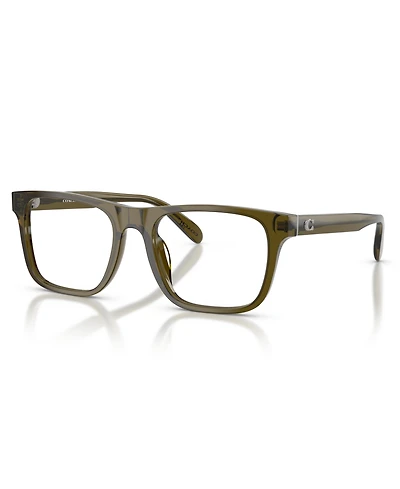 Coach Men's Square Eyeglasses, HC6277U