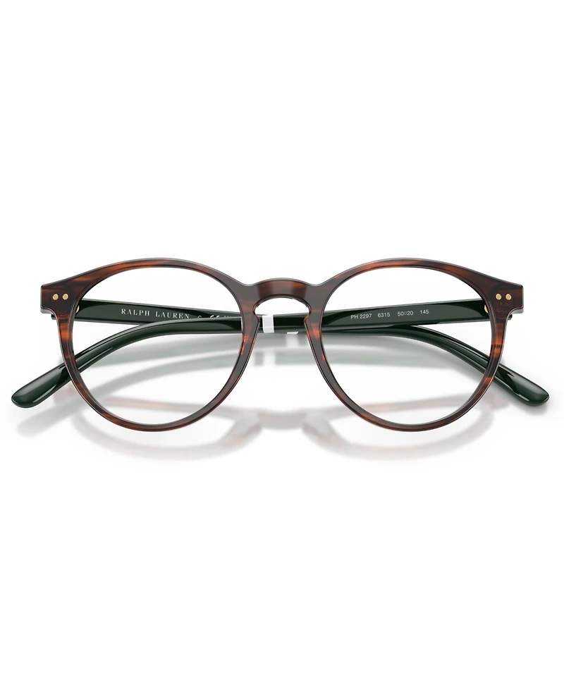 Polo Ralph Lauren Men's Round Eyeglasses