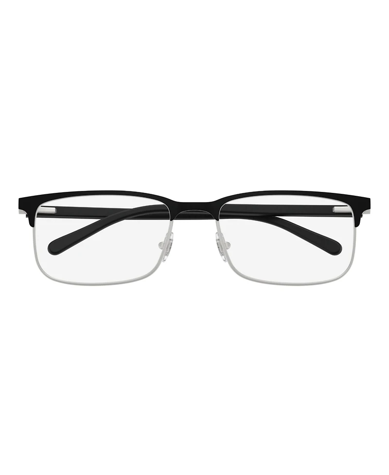 B by Brooks Brothers Men's Square Eyeglasses, BB1124