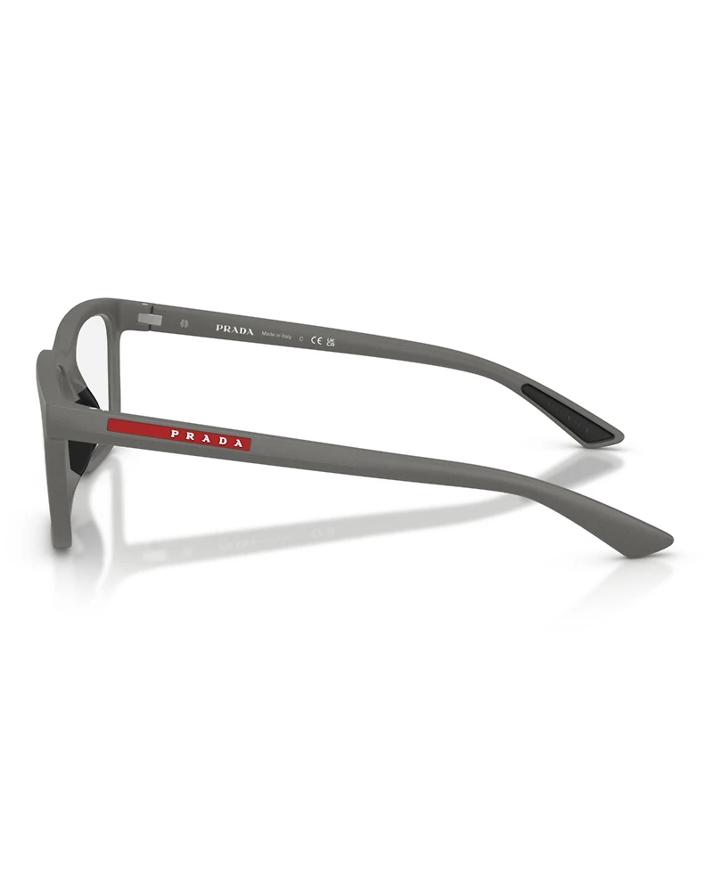Prada Linea Rossa Men's Square Eyeglasses