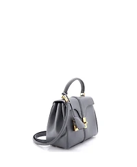 Pre-Owned Celine Small 16 Top Handle Bag Grained Calfskin