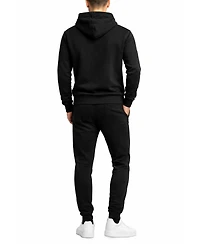 Q-Active Men's Soft Fleece Pullover Hoodie & Sweatpants Jogging Set