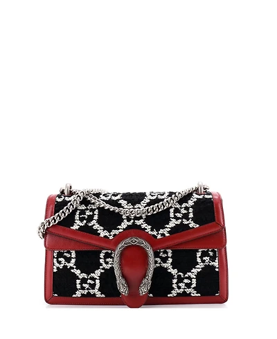 Pre-Owned Gucci Small Dionysus Bag Gg Tweed