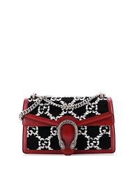 Pre-Owned Gucci Small Dionysus Bag Gg Tweed