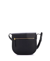 Pre-Owned Celine Medium Trotteur Crossbody Bag Grainy Leather