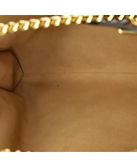 Pre-Owned Gucci Large Rajah Chain Tote Gg Coated Canvas