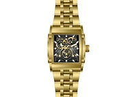 Invicta Men's 41646 Speedway Quartz 3 Hand Transparent, Gunmetal Dial Watch