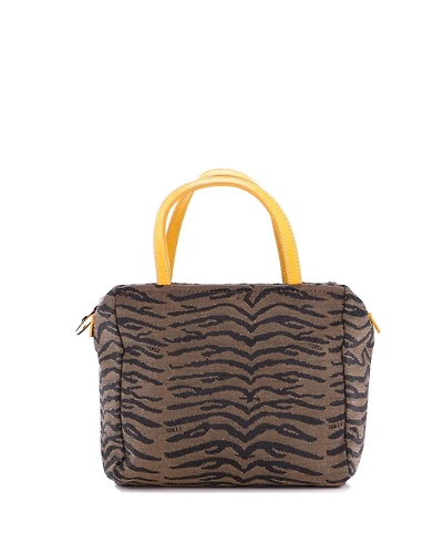 Pre-Owned Fendi Zip Tote Printed Jacquard