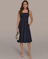 Donna Karan New York Women's Sleeveless A-Line Dress