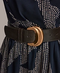 Donna Karan New York Women's Halter Neck A-Line Dress