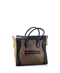 Pre-Owned Celine Medium Tricolor Luggage Bag Leather