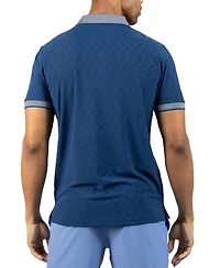 Tailorbyrd Men's Tech Slub Textured Performance Polo