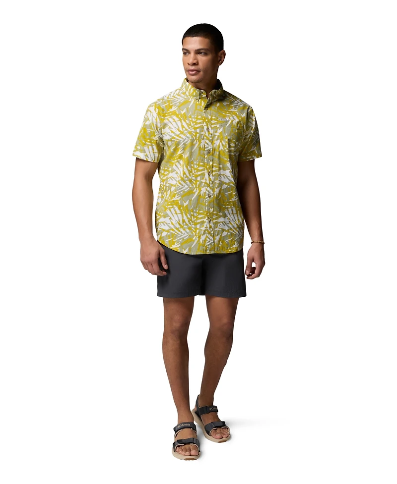 Columbia Men's Rapid Rivers Printed Short Sleeve Shirt