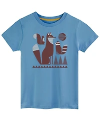 Mightly Kids Fair Trade Organic Cotton Graphic Short Sleeve T-Shirt