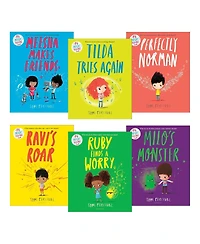 Kaplan Early Learning Big Bright Feelings Paperback Books - Set of 6