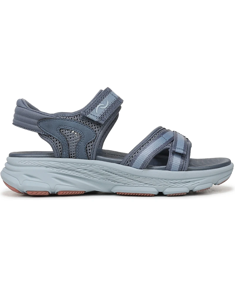 Ryka Women's Devotion Max Strappy Flat Sandals