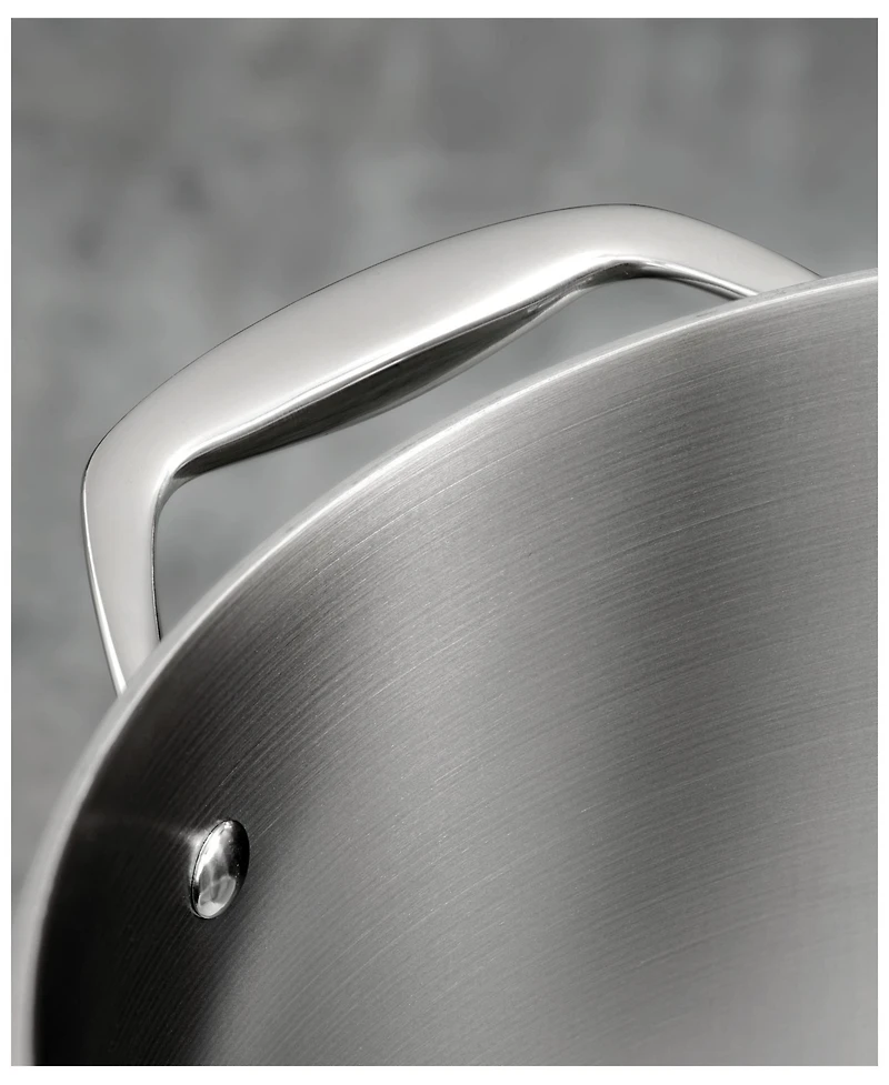 Tramontina Signature 3-Quart Tri-Ply Clad Stainless Steel Braiser with Lid