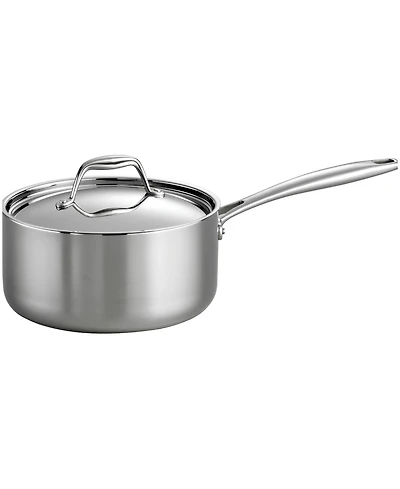 Tramontina Signature 3-Quart Tri-Ply Clad Stainless Steel Sauce Pan with Lid