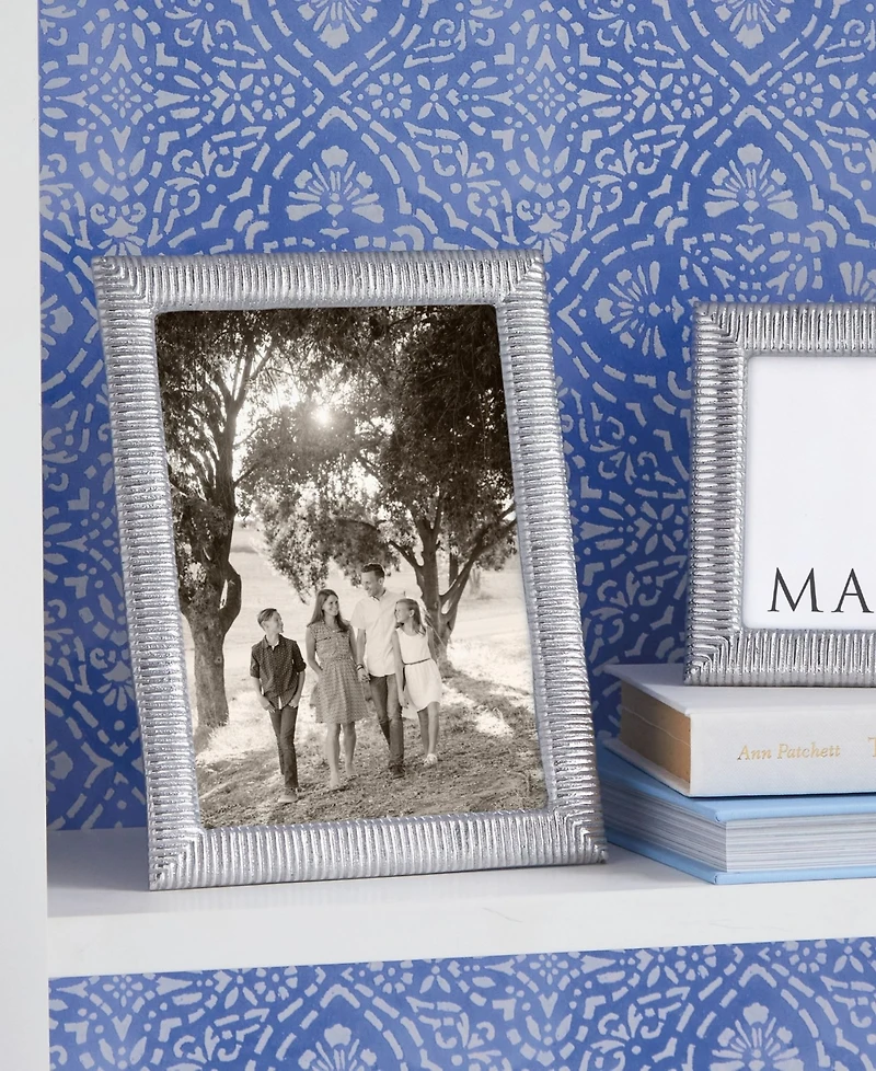 Mariposa Woven Aluminum Frame, 5" x 7"