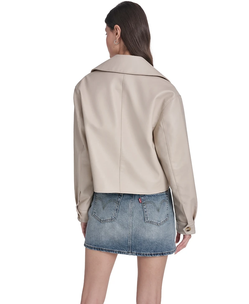 Levi's Women's Spread Collar Button-Front Jacket