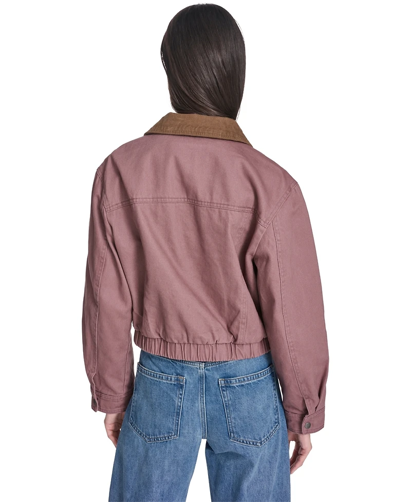 Levi's Women's Zip-Front Laydown Collar Coat