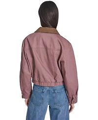 Levi's Women's Zip-Front Laydown Collar Coat