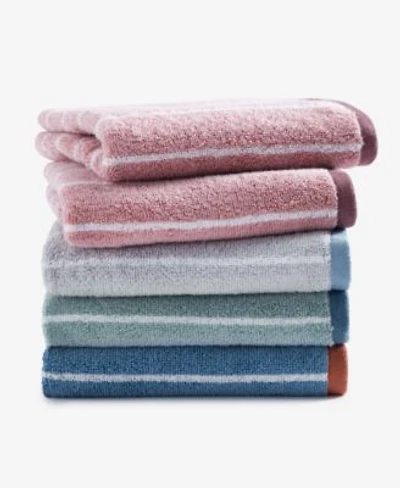Arch Studio Quick Dry Striped Bath Towels Macys Exclusive