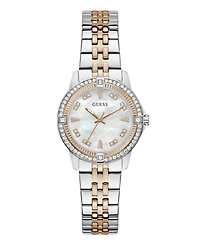 Guess Women's Quartz Glitz Two-Tone Stainless Steel Analog Watch, 32mm