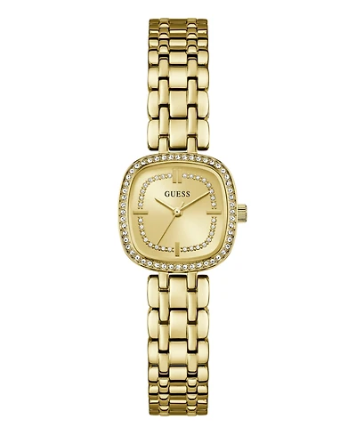 Guess Women's Quartz Gold-Tone Stainless Steel Analog Watch, 25mm