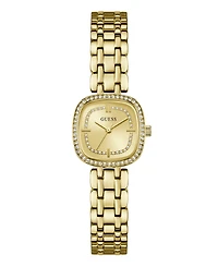 Guess Women's Quartz Gold-Tone Stainless Steel Analog Watch, 25mm