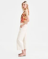 Liverpool Los Angeles Women's Stride High Rise Cropped Wide Leg Jeans