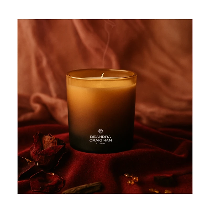 DeAndra Craigman Studios Patchouli Candle & Playlist