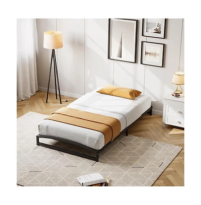 gaomon Twin 6 Inch Metal Platform Bed Frame
