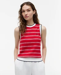 Tommy Hilfiger Women's Intarsia Flag Crewneck Sweater