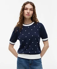 Tommy Hilfiger Women's Star Graphic Crewneck Sweater