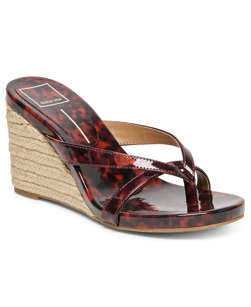 Dolce Vita Women's Helan Espadrille Wedge Dress Sandals