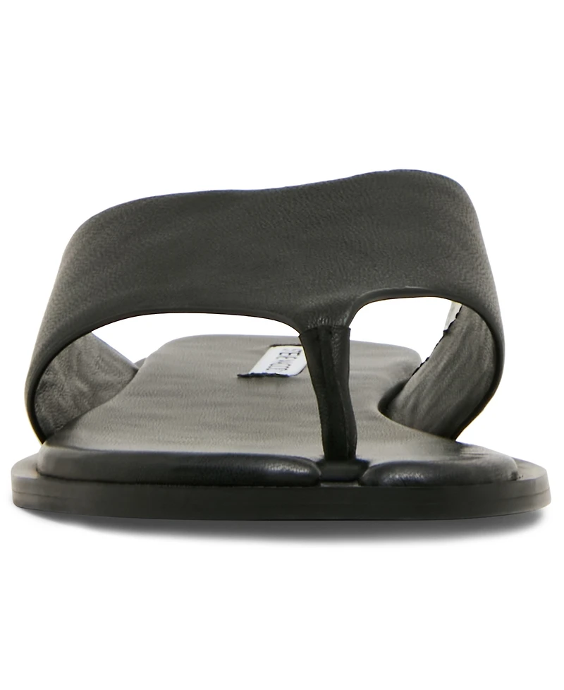 Steve Madden Women's Split Toe Slip-On Flat Sandals