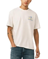 Buffalo David Bitton Men's Tazro Graphic Crewneck T-Shirt