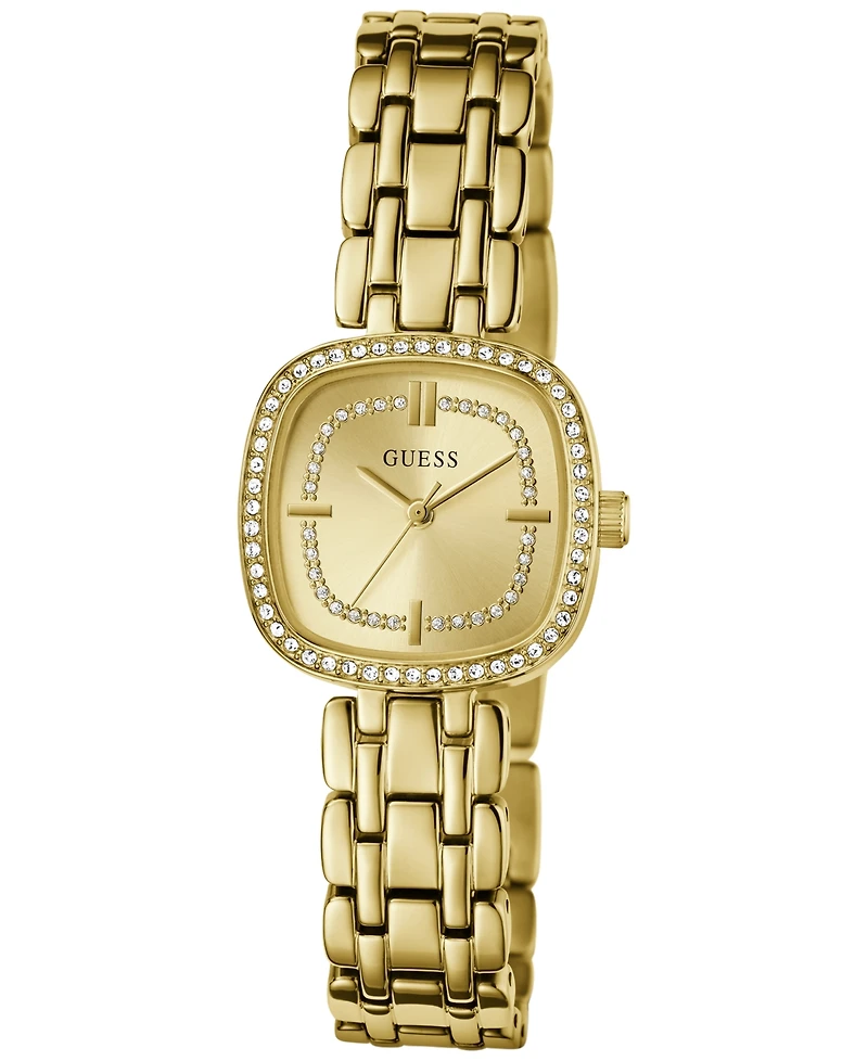 Guess Women's Quartz Gold-Tone Stainless Steel Analog Watch, 25mm