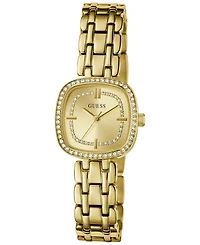 Guess Women's Quartz Gold-Tone Stainless Steel Analog Watch, 25mm