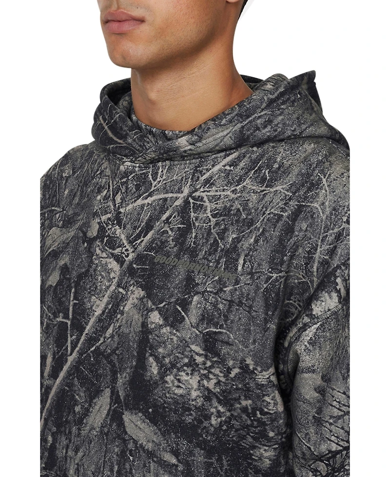 Good For Nothing Men's Woodland Camo Relaxed Hoodie
