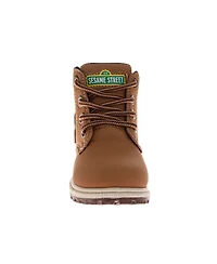 Sesame Street Toddler Elmo and Cookie Monster Toddler' Lace Up Boots